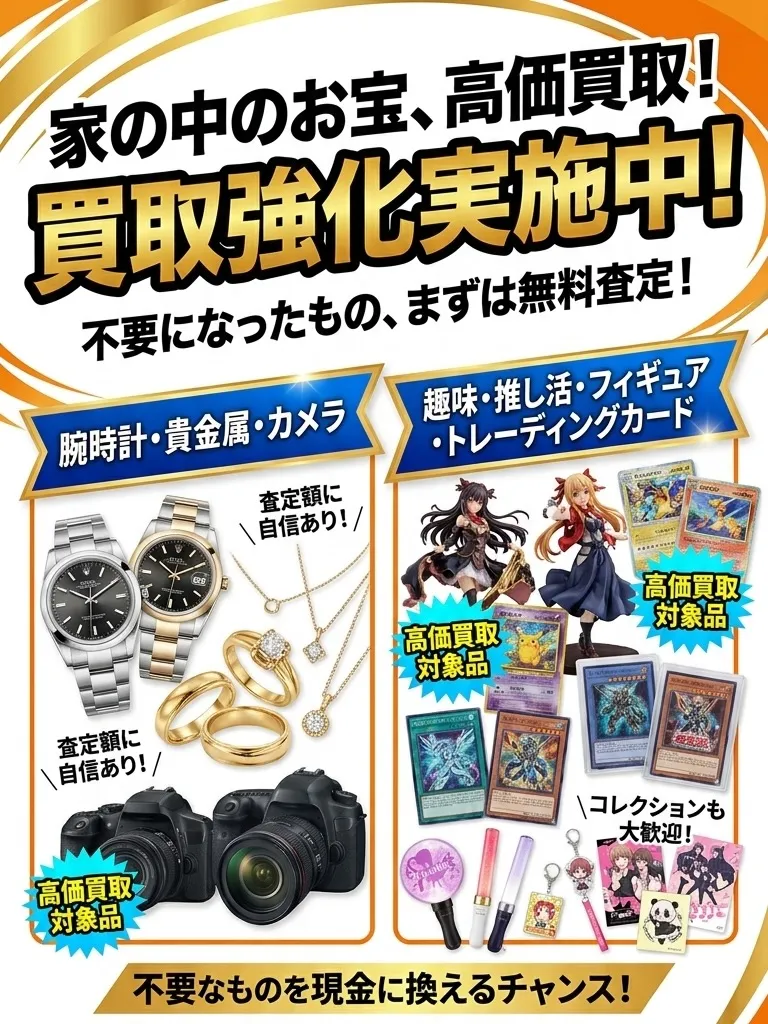 【長崎市エリア対応】不用品のお片付けから、価値あるモノの高価...